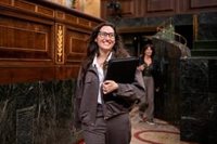 Laura Vergara (Sumar) toma posesión de su escaño en el Congreso en sustitución de Jorge Pueyo (CHA)