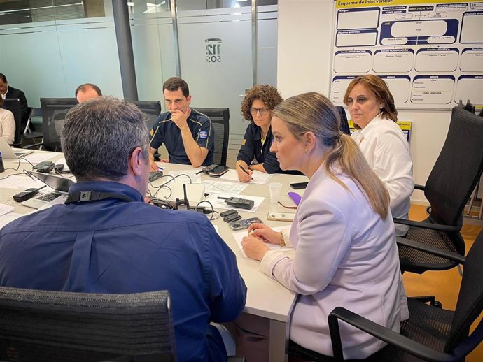 Archivo - La presidenta del Govern, Marga Prohens, en una reunión del Plan Platerbal.