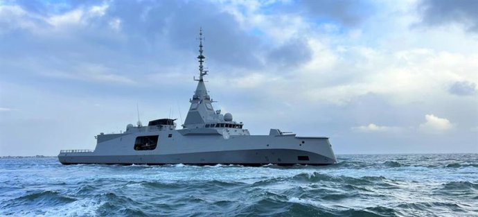 Archivo - Una fragata FDI de Naval Group en el mar