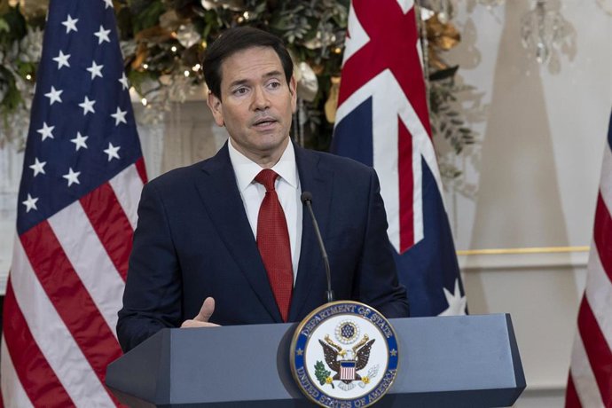 Archivo - El secretario de Estado de EEUU, Marco Rubio