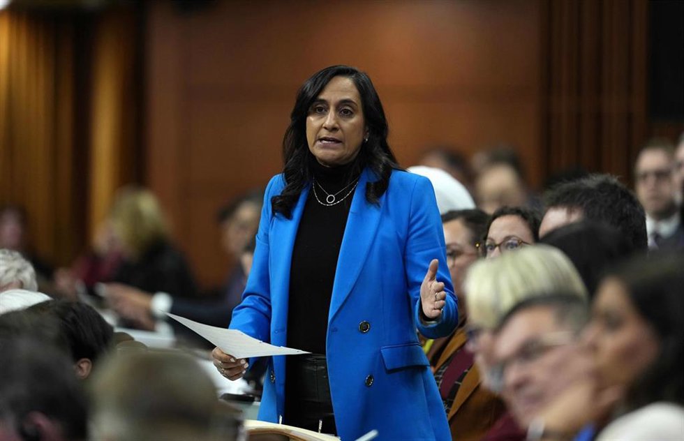 La ministra de Exteriores de Canadá, Anita Anand 