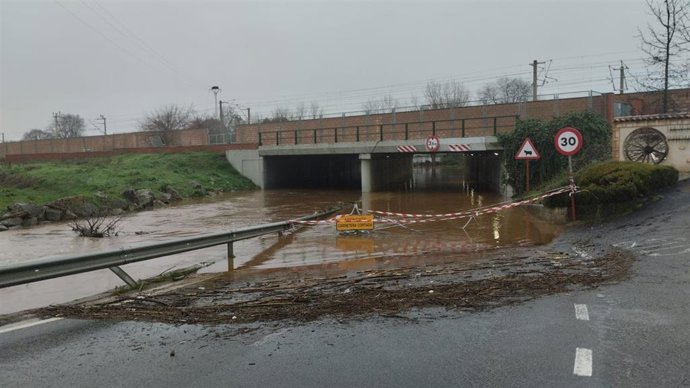 Túnel subterráneo de la CM-4114 en Malagón.