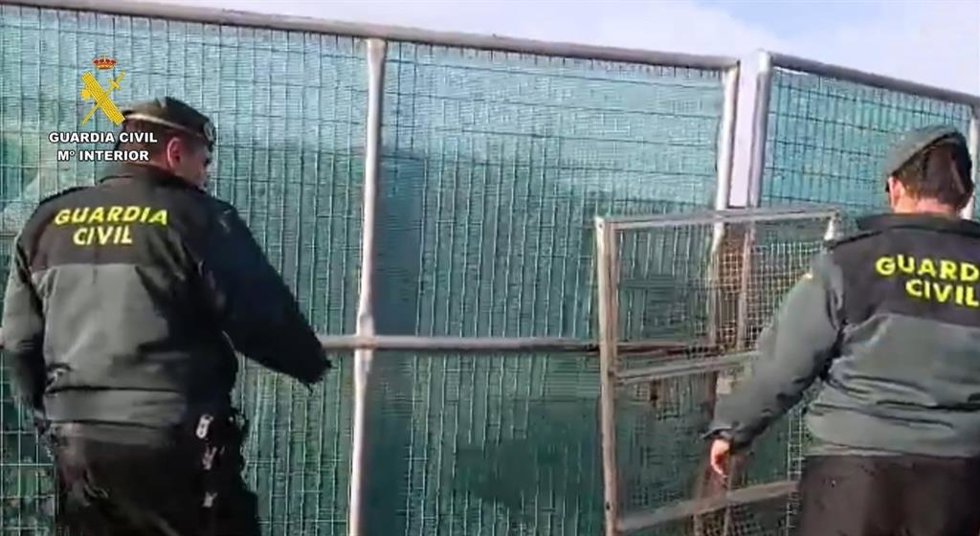 Operación de la Guardia Civil sobre 120 parcelas ilegales en Dos Hermanas (Sevilla)