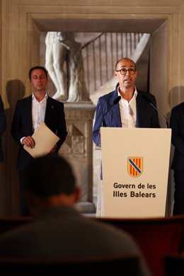 Archivo - El presidente del Consell de Formentera, Óscar Portas.