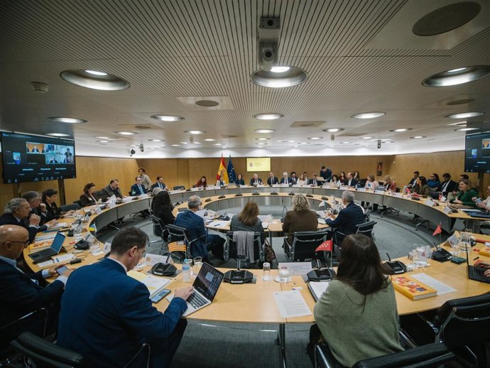 Conferencia sectorial de turismo en Madrid.