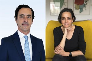 Archivo - Babel incorpora a Almudena Román (derecha) y a Fernando Echevarría (derecha) a su comité asesor en España.