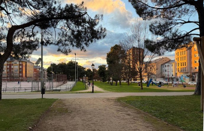 Parque del Temple de Ponferrada (León).