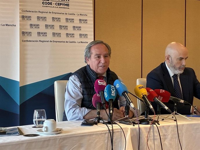 El presidente de Cecam, Ángel Nicolás