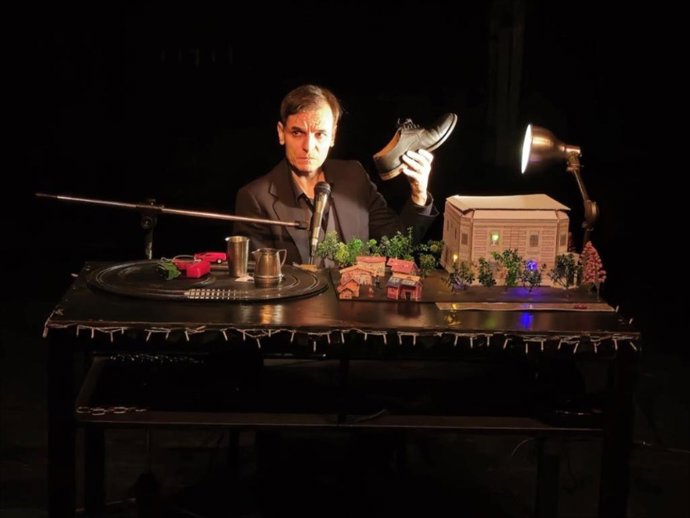 Una momento de escena del espectáculo. Ricardo Sica