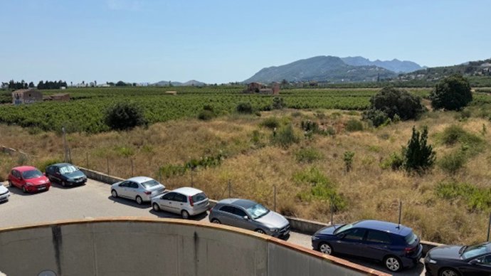 Terrenos para la ampliación del parking del Hospital de La Ribera