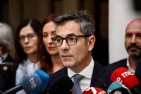 Bolaños censura el "matonismo político" de Feijóo y Abascal por "amenazar" al Gobierno con sentarle en el banquillo