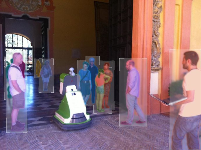 Robot del programa AI-Fuse en el que participa la Universidad Pablo de Olavide de Sevilla.