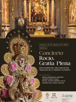 Cartel anunciador del concierto.