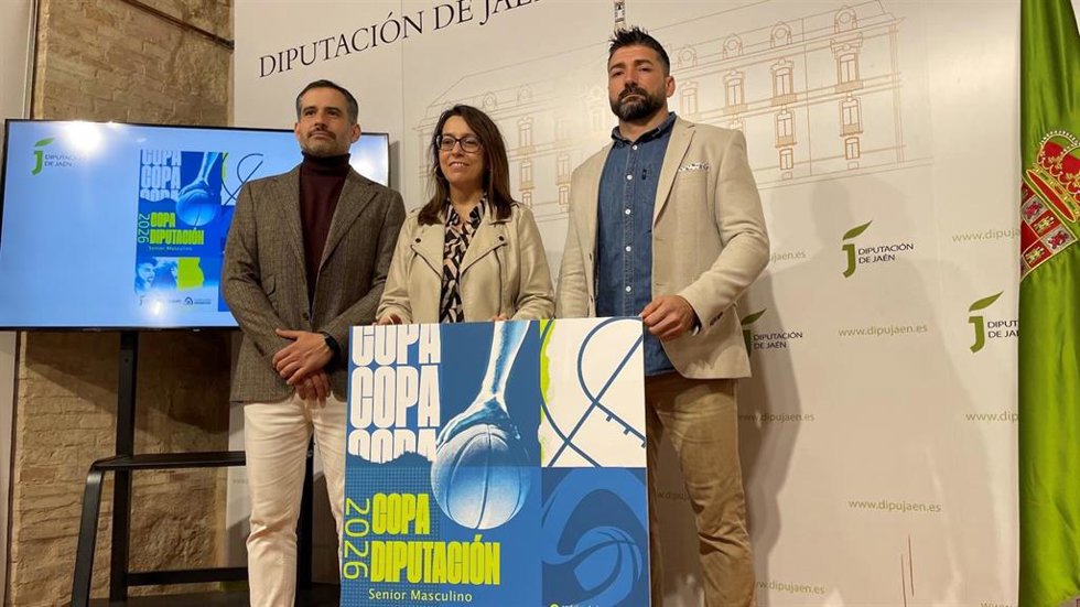 Presentación de la final de la Copa Diputación de Baloncesto 2026 en la categoría sénior.