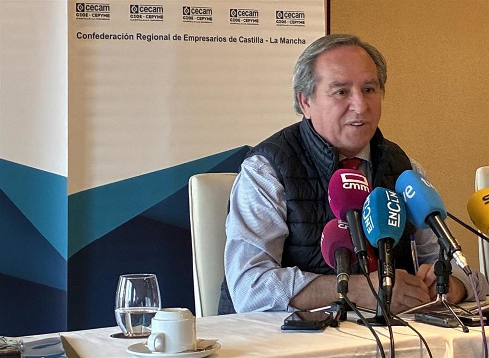 El presidente de Cecam, Ángel Nicolás