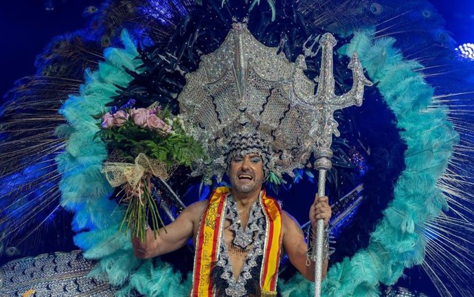David, de la comparsa Nova Cartago, Rey del Carnaval de Cartagena 2026