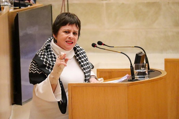 La diputada de IU, Henar Moreno