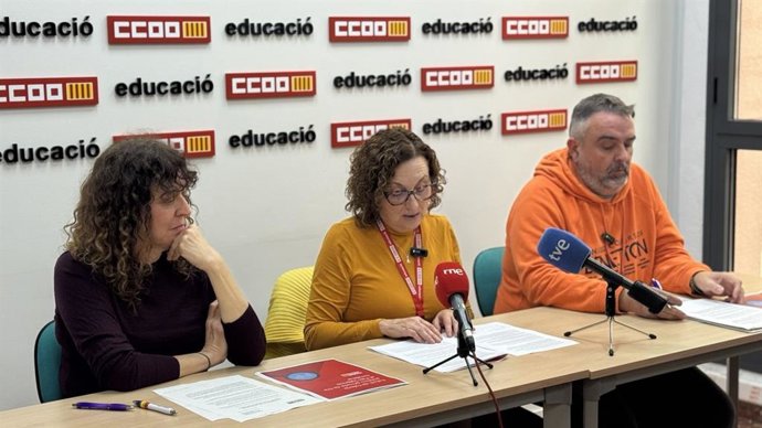 Presentación de un estudio de CCOO PV sobre la FP en la Comunitat Valenciana