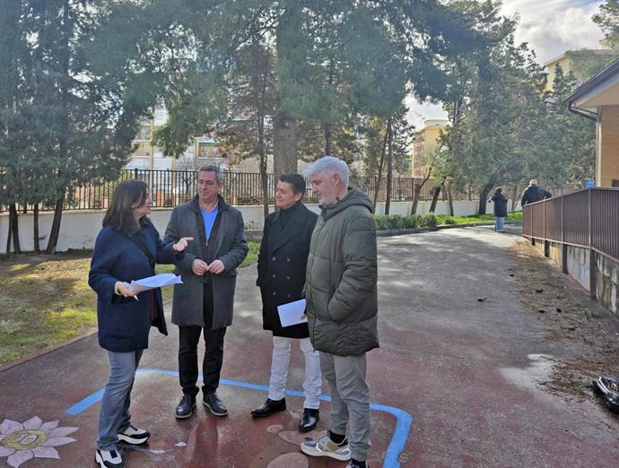 Visita al colegio Santo Domingo.