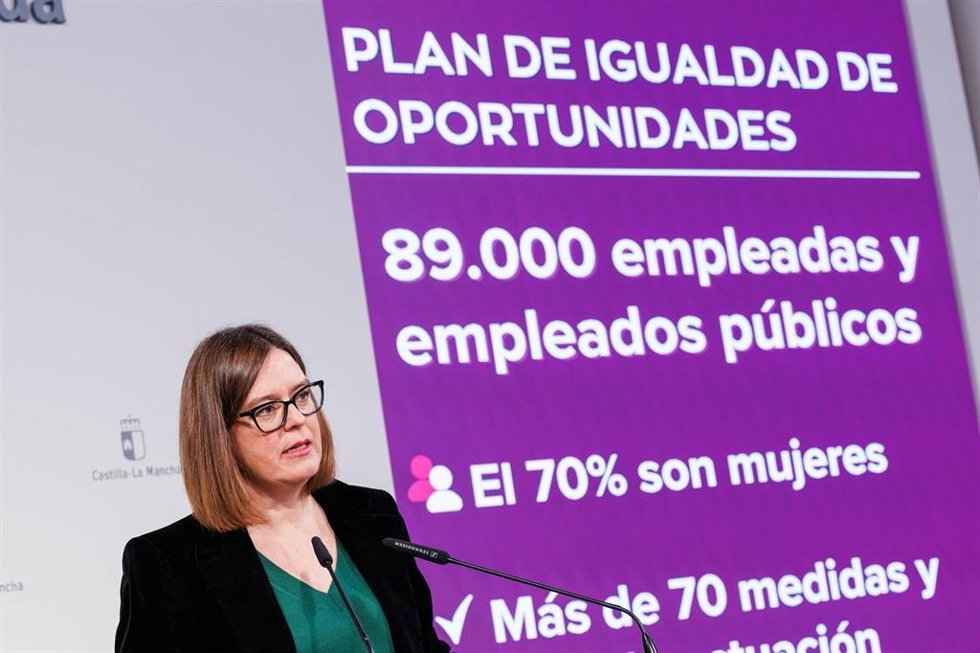 La portavoz regional, Esther Padilla
