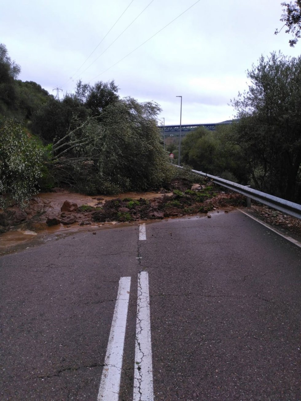Desprendimiento en la BA-138