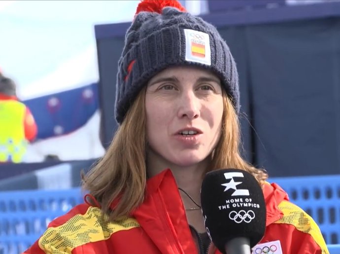 La rider española Queralt Castellet en los Juegos de Milán-Cortina 2026