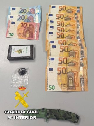 Detenido un conductor en Las Merindades, en la provincia de Burgos, con 110 gramos de hachís.