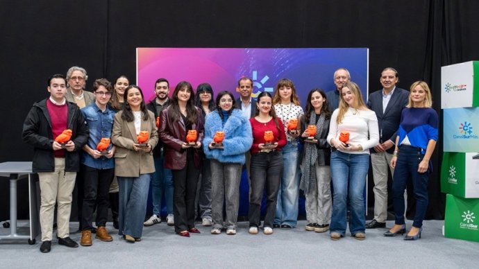 Entrega de los premios de la 23ª edición de 'Experiencia TV' de Canal Sur.