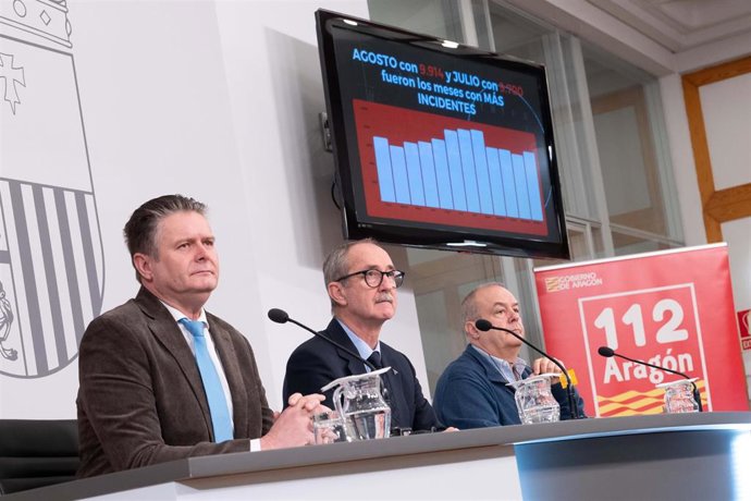 Presentación de la memoria anual 2025 del Centro de Emergencias 112 Aragón.