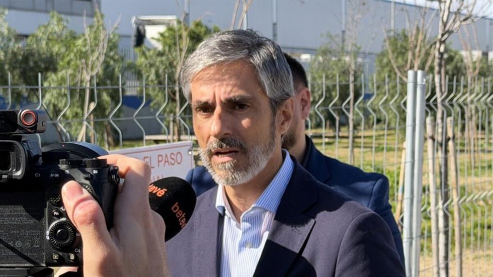 De Oro en declaraciones a los medios este miércoles desde la Zona Franca de Barcelona