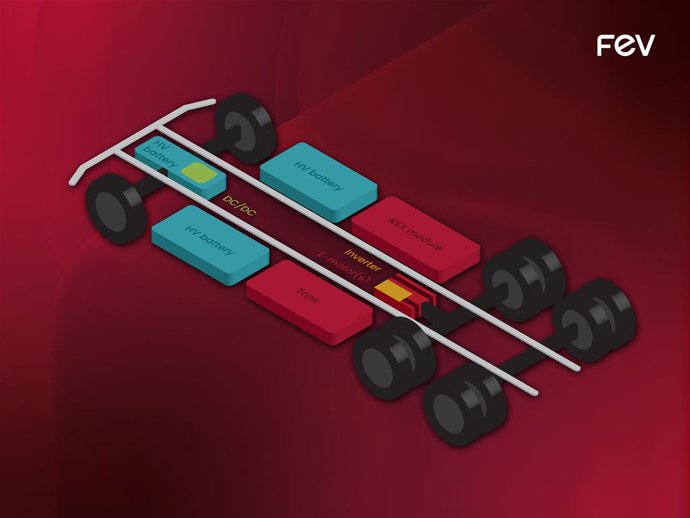 FEV analysis: TCO cut by up to 33 percent through range extender trucks