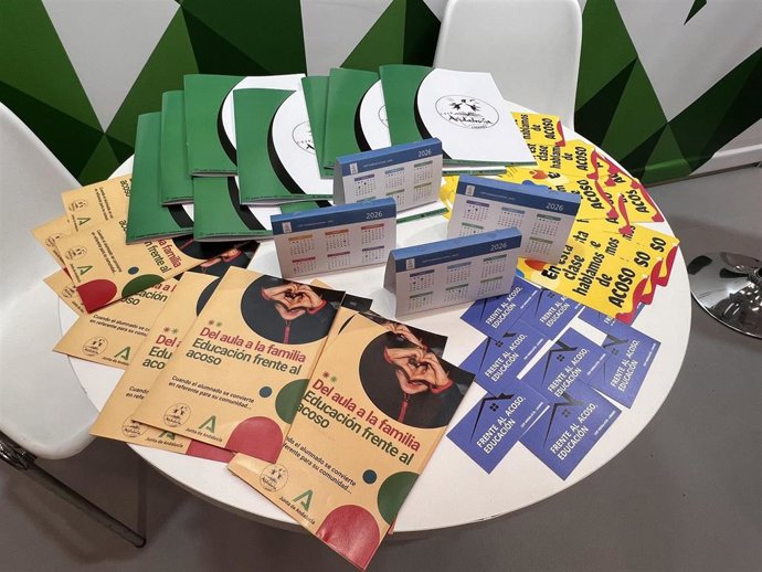 Información de la Junta de Andalucía para prevenir el acoso escolar