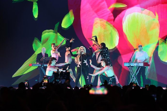 Fangoria actua en la primera semifinal del Benidorm Fest.