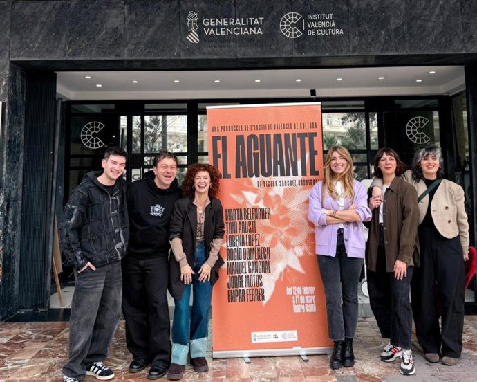 El IVC estrena en el Teatro Rialto de València su nueva producción 'El aguante', escrita y dirigida por Víctor Sánchez Rodríguez