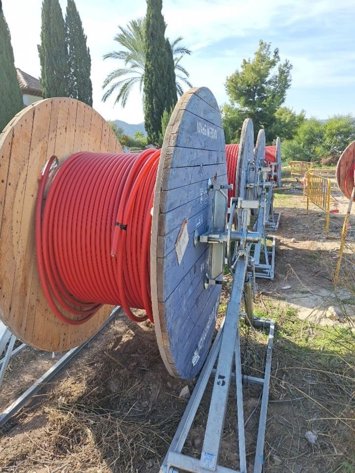 Endesa refuerza el suministro eléctrico de Frigiliana