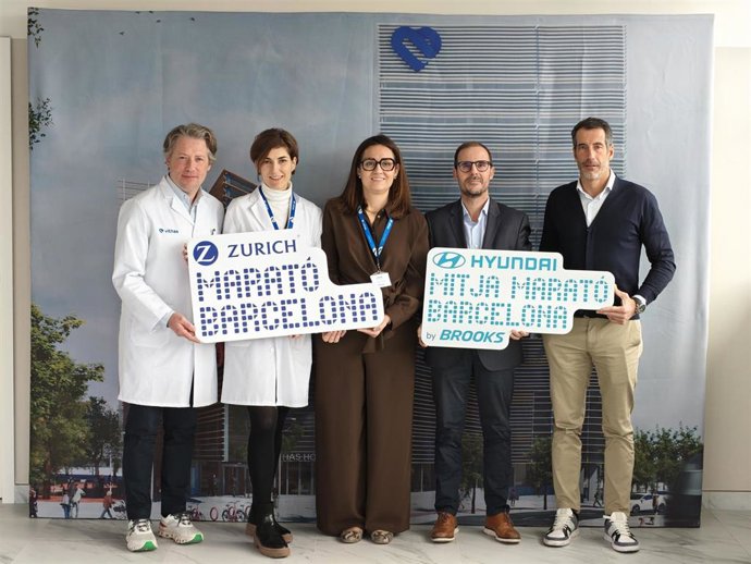 Vithas Barcelona, patrocinador de la Zurich Marató de Barcelona y la Hyundai Mitja Marató de Barcelona.