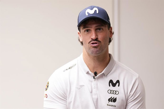 Archivo - Lucas Eguibar attends an interview for Europa Press at its headquarters in Madrid on October 27, 2025 in Madrid, Spain.