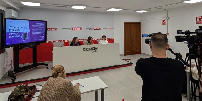 Presentación del informe de CCOO sobre brecha salarial.