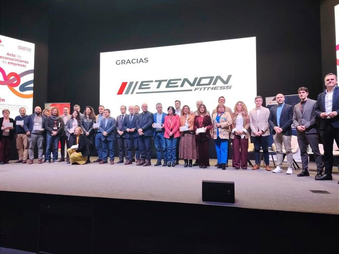 Acto de reconocimiento a empresas colaboradoras con Cruz Roja en Jaén.