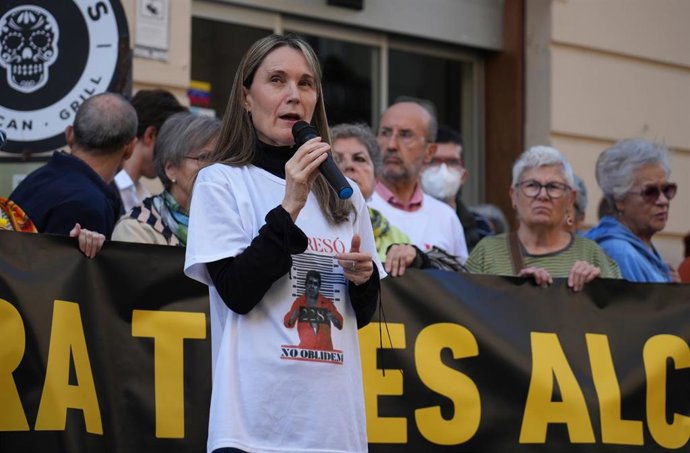 Archivo - La presidenta Associació Víctimes Mortals DANA 29-O, Rosa María Álvarez, en imagen de archivo. 