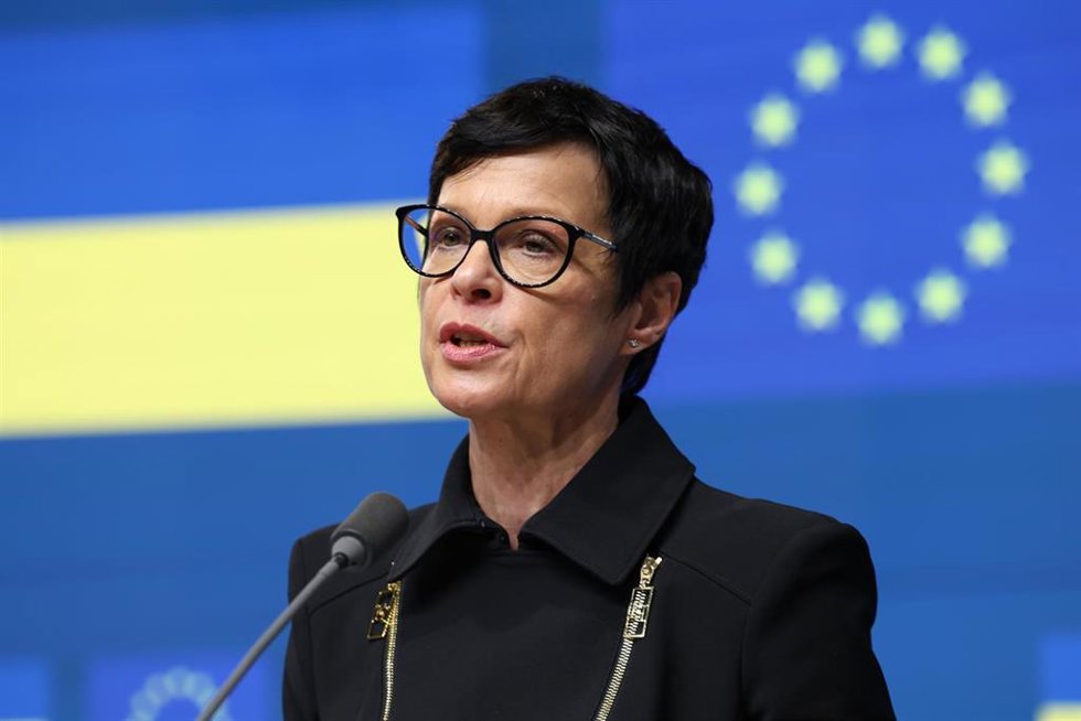 Archivo - La comisaria europea de Ampliación, Marta Kos.