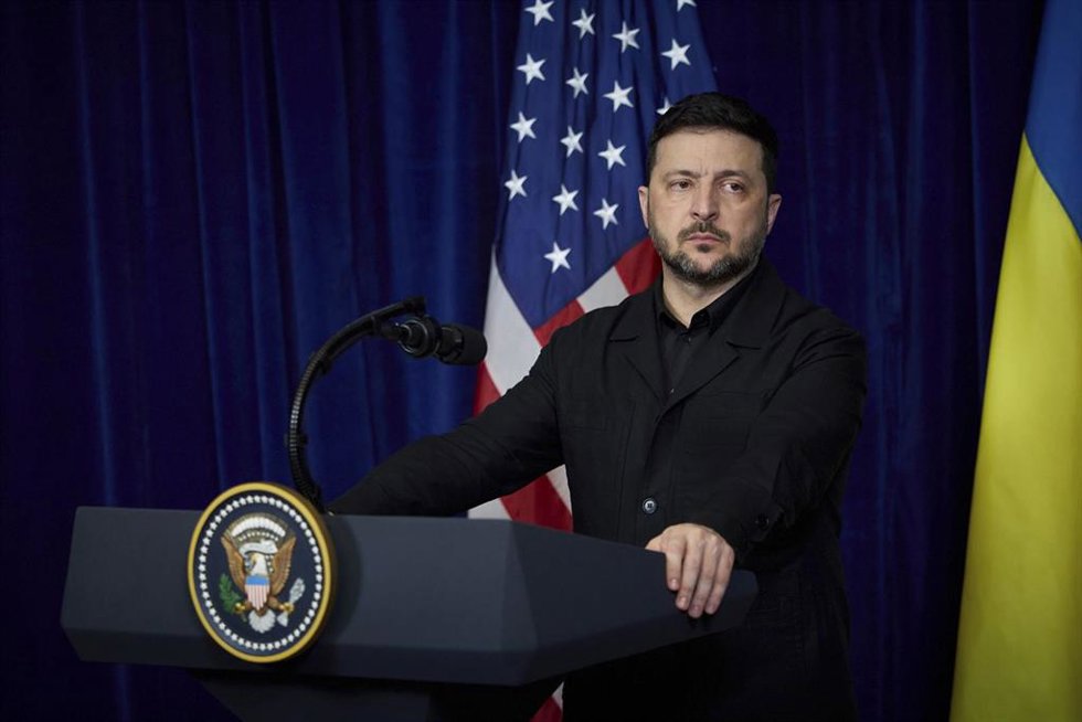Archivo - Volodimir Zelenski, presidente de Estados Unidos.