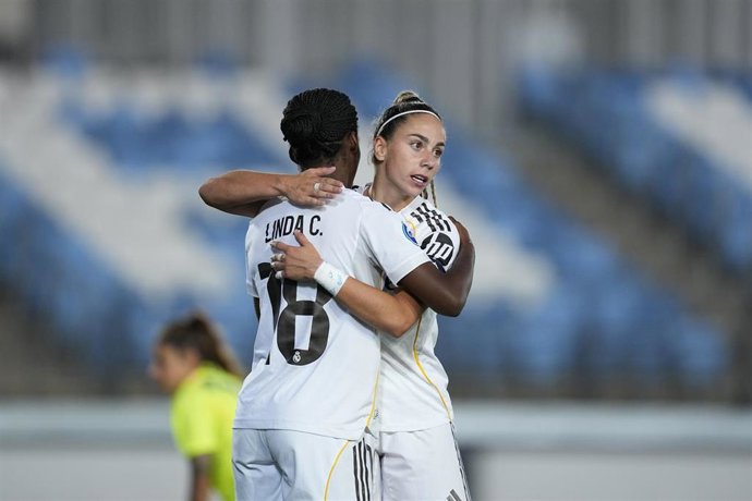 Archivo - Athenea Del Castillo, Linda Caicedo, Real Madrid