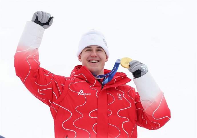 Franjo von Allmen, durante los JJ.OO. de Milán-Cortina d'Ampezzo 2026.