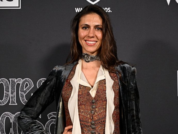 Ana Cristina Portillo asiste a la alfombra roja de “Cumbres Borrascosas” en colaboración con Vogue España, a 11 de febrero de 2026, en Madrid (España).