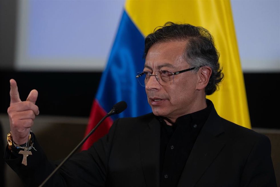 El presidente de Colombia, Gustavo Petro 