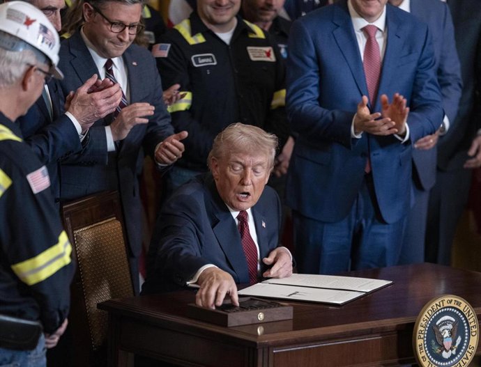 El presidente de EEUU, Donald Trump