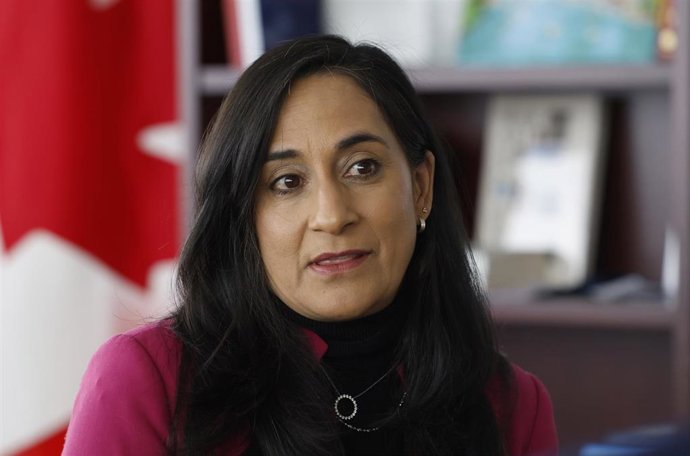 La ministra de Exteriores de Canadá, Anita Anand 