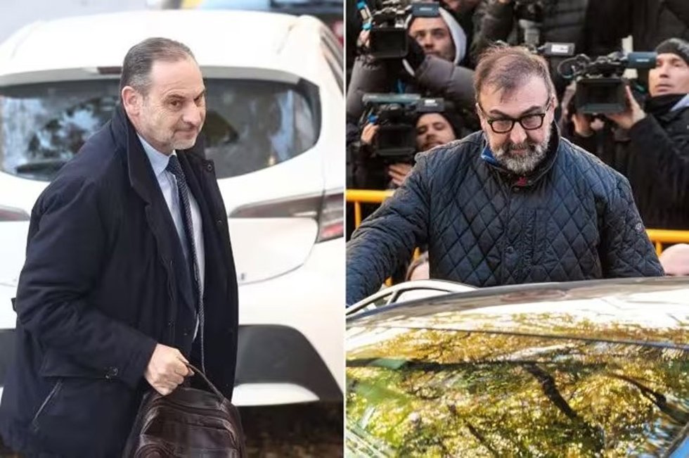 Archivo - El exministro José Luis Abalos y Koldo García llegan al Supremo