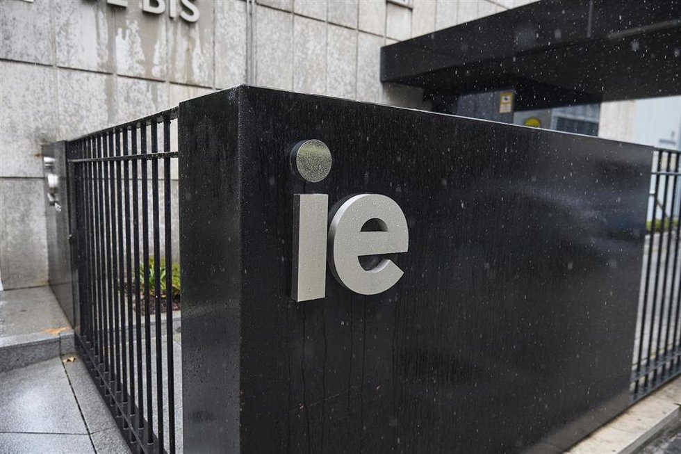 Exteriores de la sede de IE Business School, a 1 de febrero de 2026, en Madrid (España). El último ranking de Financial Times (2025) sitúa a varias escuelas con sede en la ciudad IESE, IE Business School, ESADE, ESCP y EAE entre las 25 mejores del mun